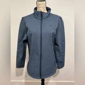 Port Authority Weatherproof Ladies Blue Soft Shell Jacket Women’s XL